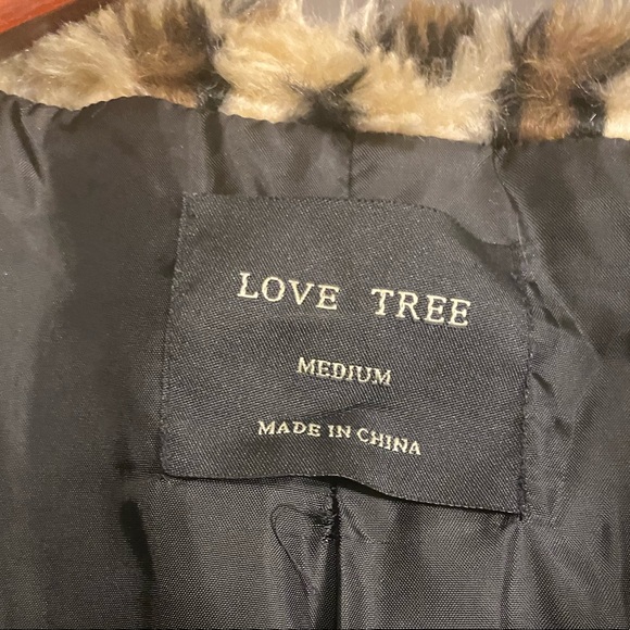 Leopard Print Faux Fur Coat - Picture 7 of 8